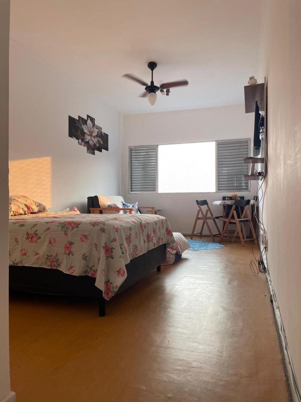 Pe Na Areia Apartment Sao Vicente  Bagian luar foto