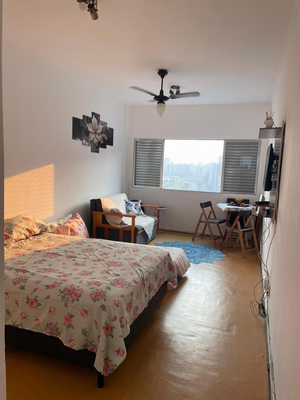 Pe Na Areia Apartment Sao Vicente  Bagian luar foto